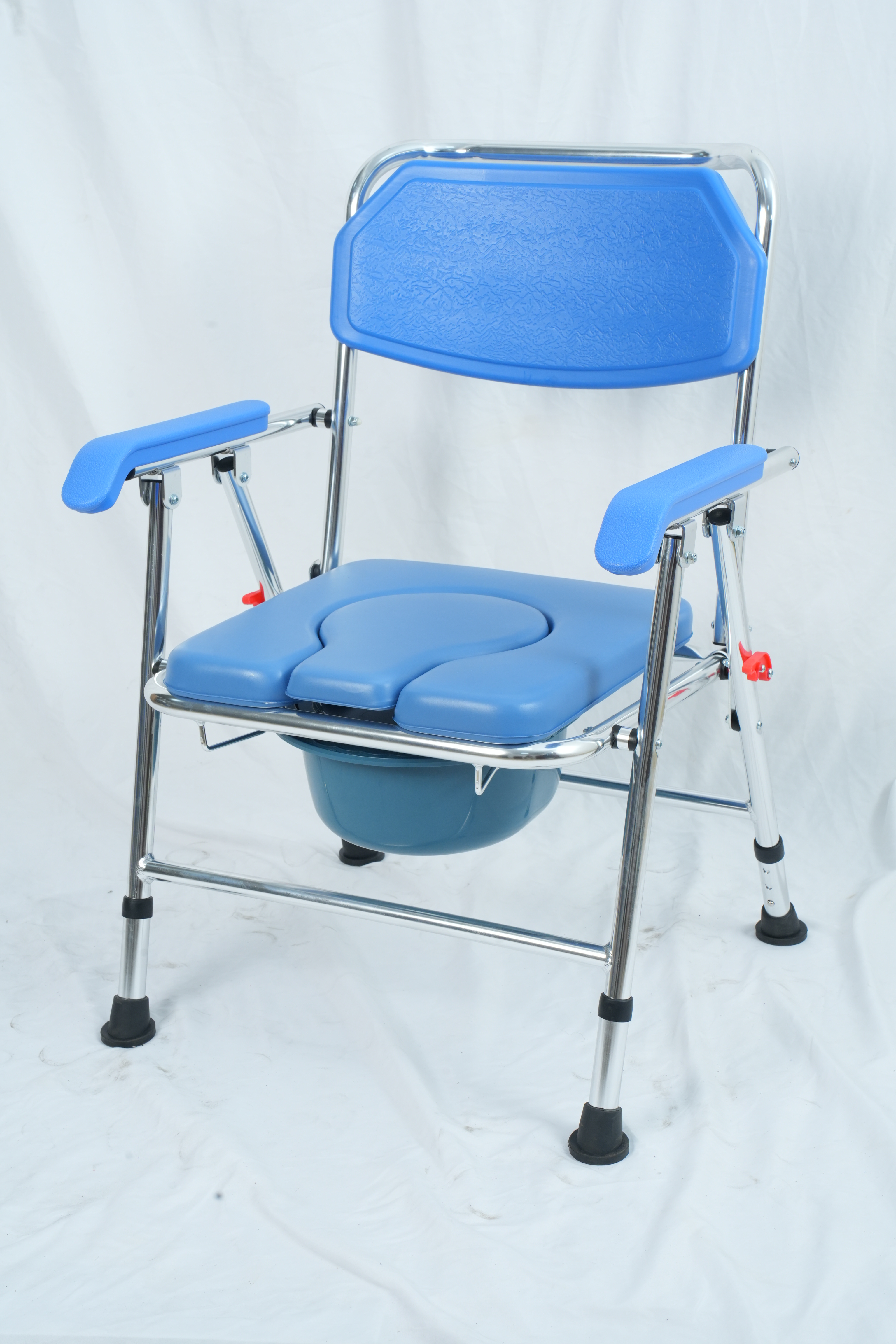 CC243 Aluminum Commode Shower Chair