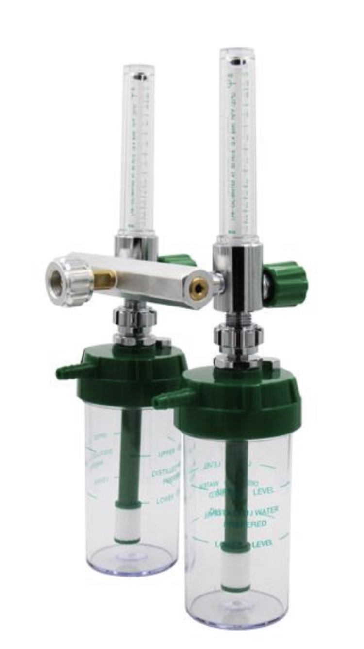 Oxygen Double DISS Flowmeter
