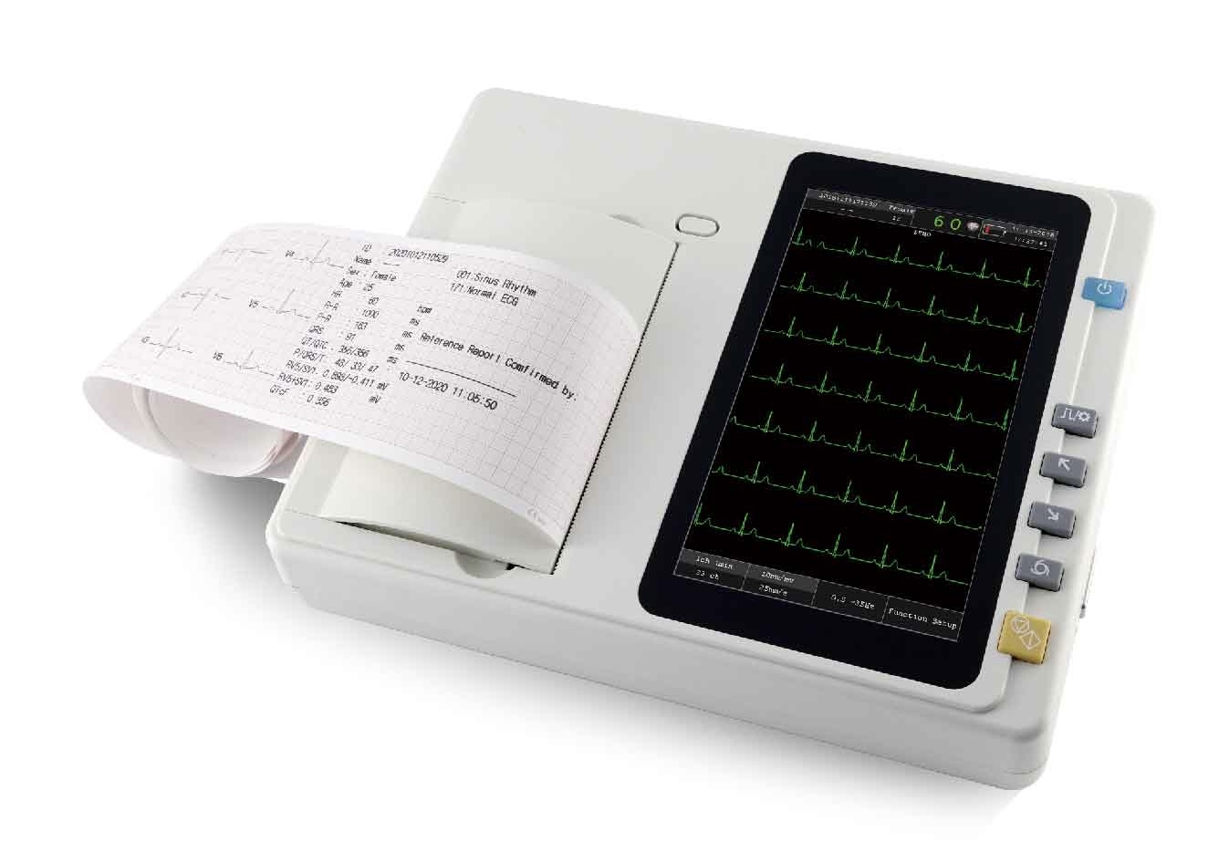 ECG 3-Channel Machine